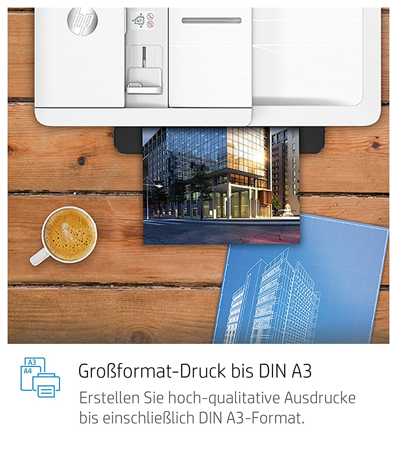 HP OfficeJet Pro 7720 A3 All-in-One Multifunktionsdrucker