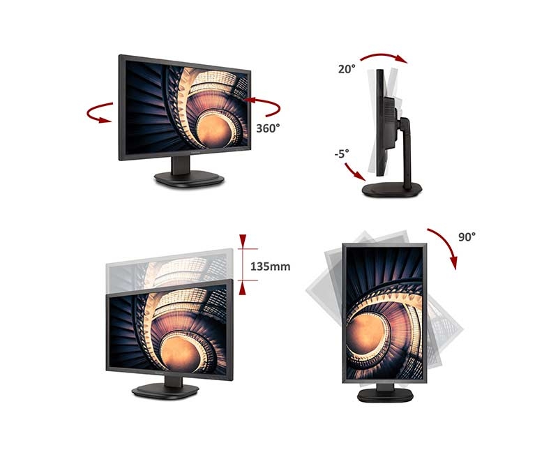 Viewsonic VG2439SMH-2 59,9 cm (24 Zoll) Full-HD Business Monitor