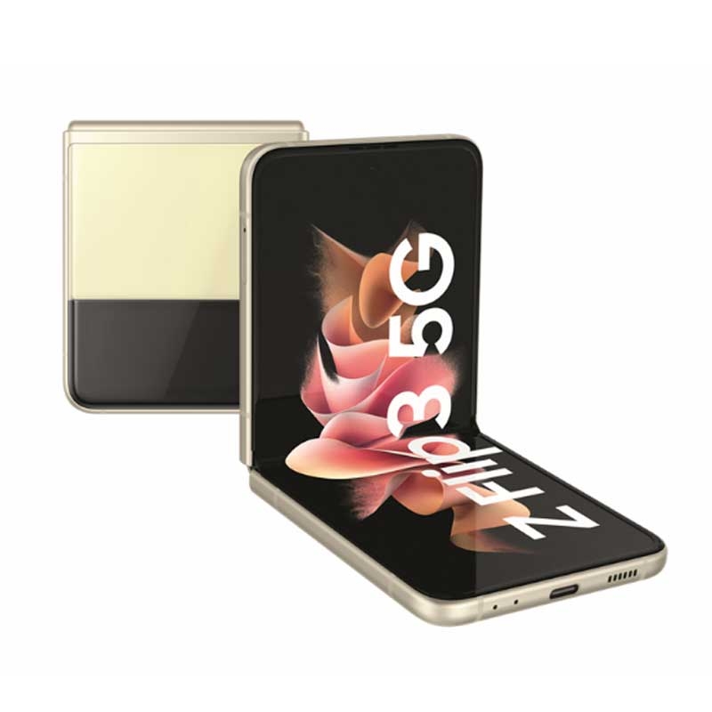 Samsung Galaxy Z Flip3 5G 128GB Smartphone phantom cream