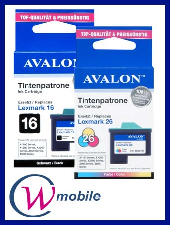 Tinte Lexmark No.16 + No.26 Set