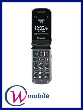 Panasonic KX-TU 327 schwarz Handy
