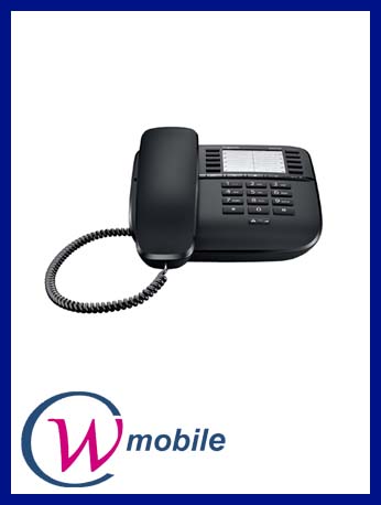 Gigaset DA510 schwarz schnurgebundenes Telefon