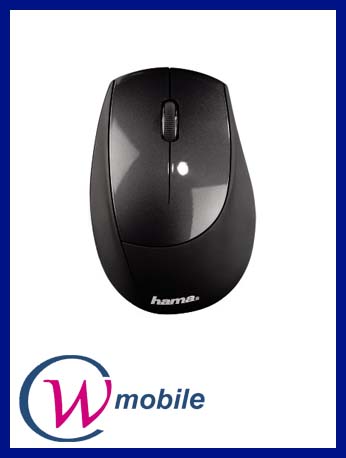 Hama Optische Funkmaus M2150 Schwarz/Anthrazit