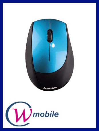 Hama Optische Funkmaus M2150 Schwarz/Petrol