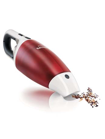 Philips FC6144/01 Akkusauger rot/weiß