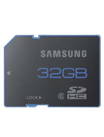 Samsung SDHC 32GB Class 6 Flash-Speicherkarte