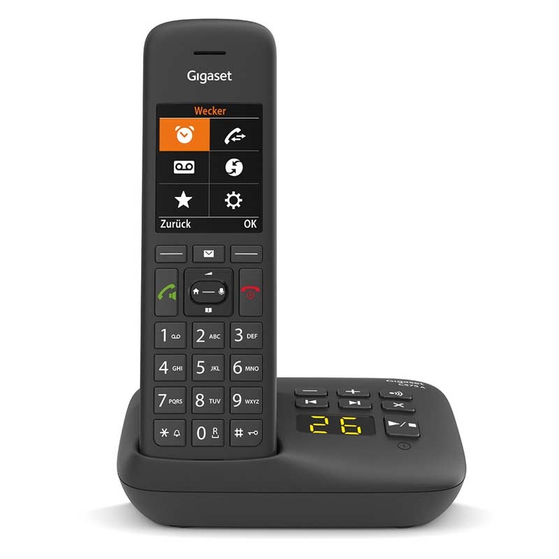 Gigaset C575A Schnurlostelefon schwarz