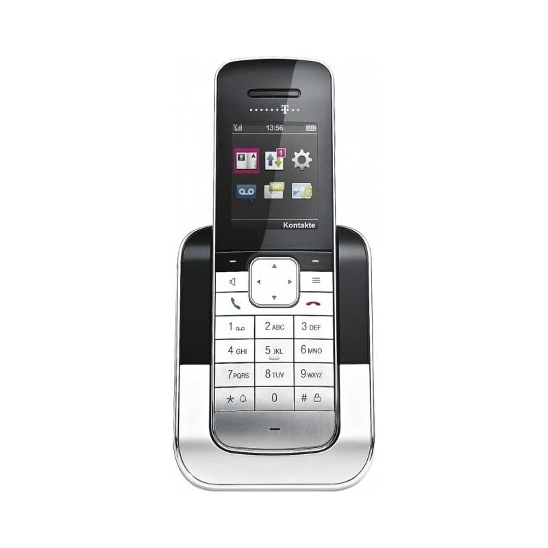 Telekom Sinus 806 Pack schwarz/Metall Dect Mobilteil