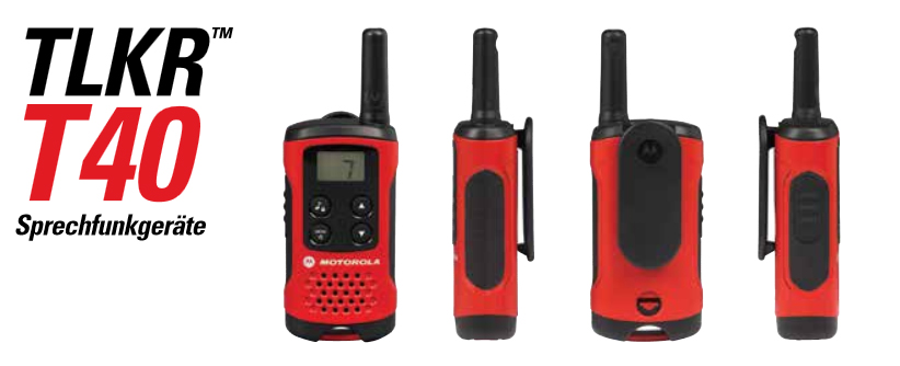 Motorola TLKR T40 PMR Funkgerät