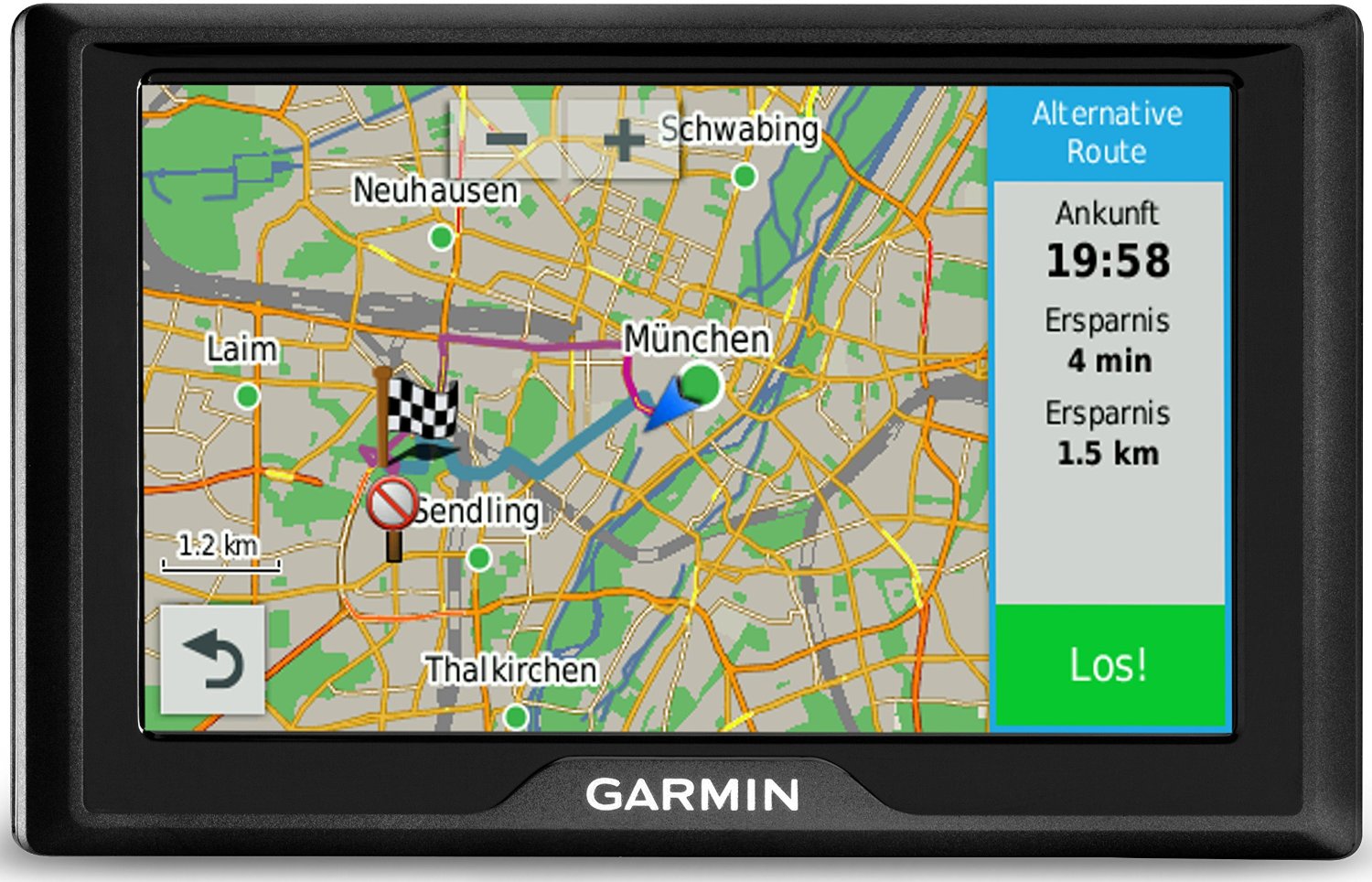 Garmin Drive 40 CE Navigationsgerät, GPS-Navi mit Fahrerassistenzfunktionen Navigationssystem