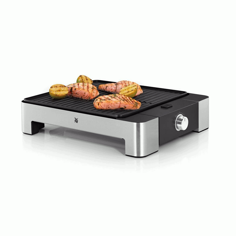 WMF LONO Tischgrill Quadro Elektrogrill mit kompakter Grillfläche