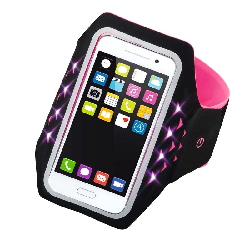 Hama Sportarmband für Smartphone pink