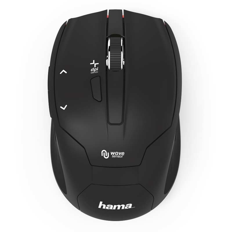 Hama Milano Maus schwarz