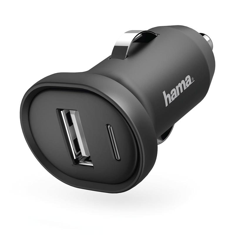 Hama Kfz-Ladegerät "Picco", 1 A, Schwarz Car Charger