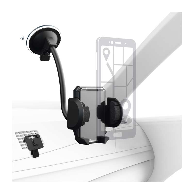 Hama Universal-Smartphone-Halter-Set, für Geräte mit einer Breite von 4 - 11 cm