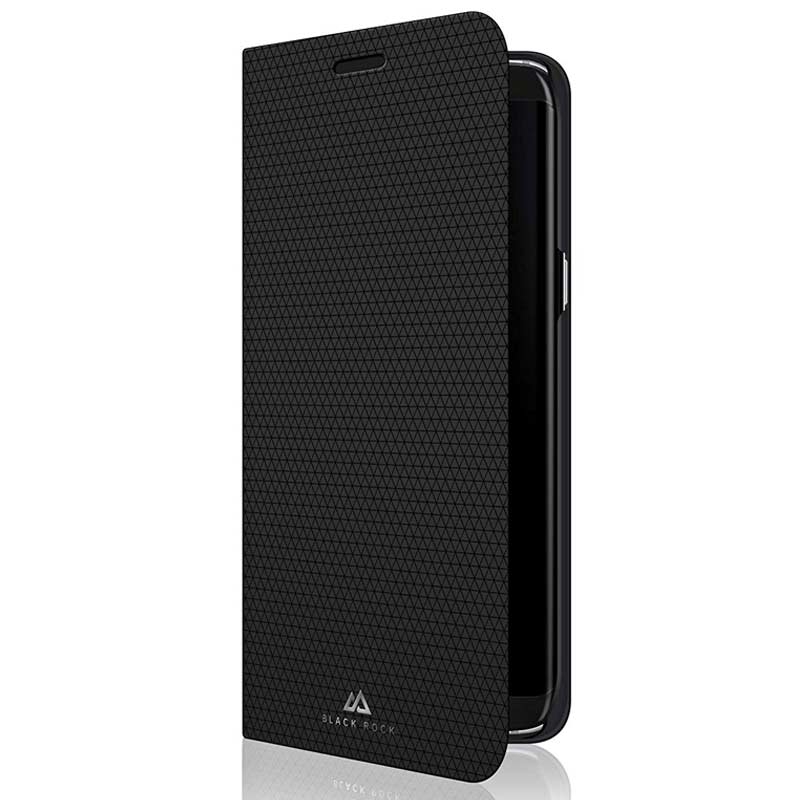 Hama Black Rock Booklet Material Pure für Galaxy S8 Schwarz
