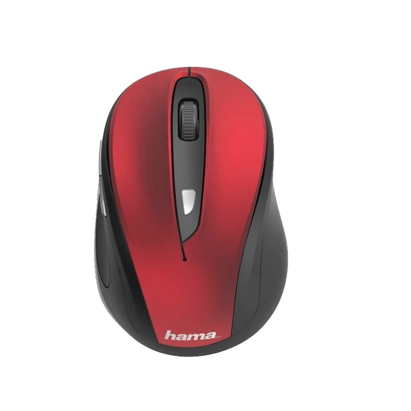 Hama Optische 6-Tasten-Funkmaus "MW-400", Rot