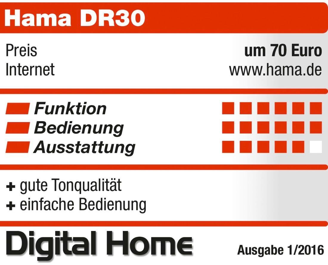 Hama Digitales Uhrenradio 