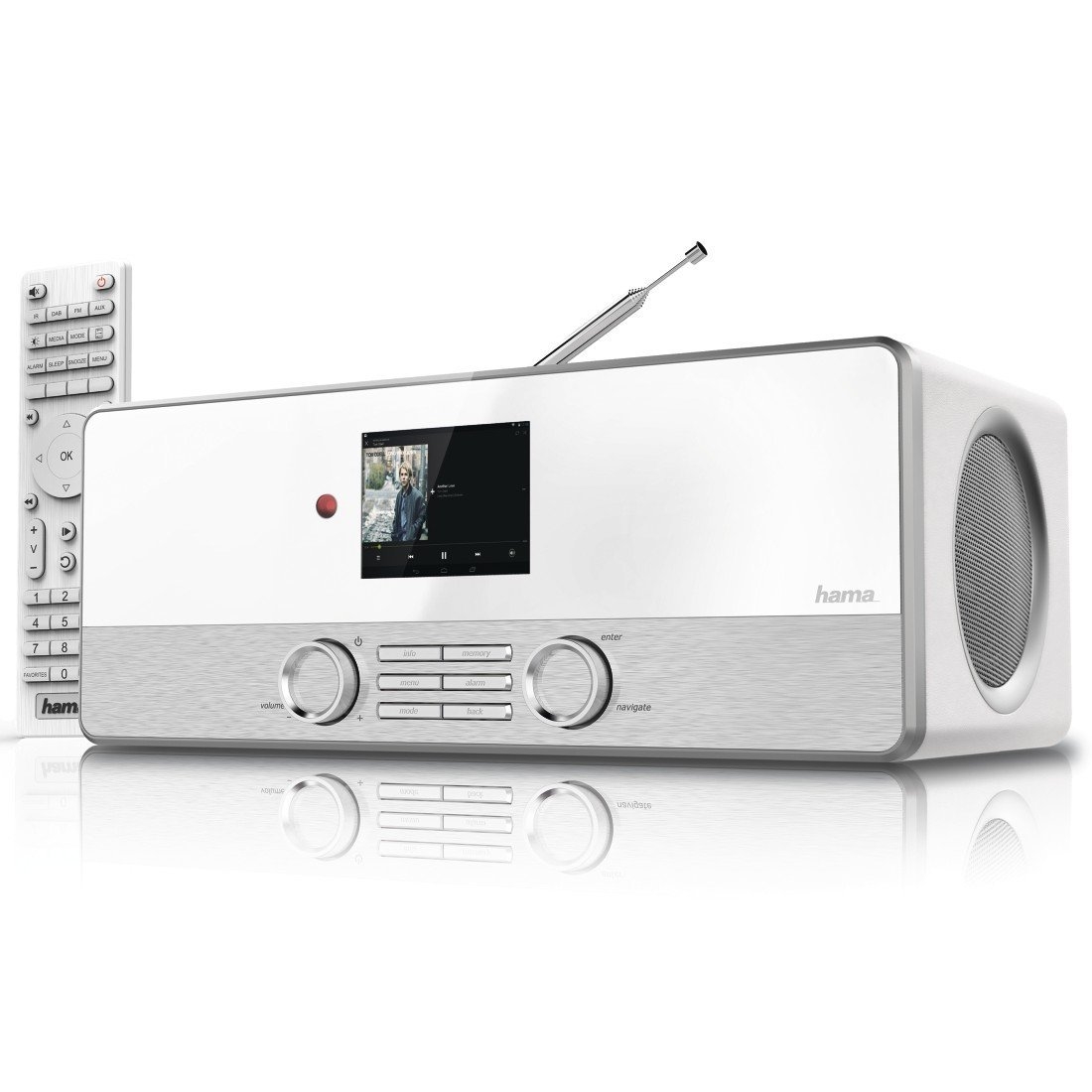 HAMA Digitalradio "DIR3110M" Internetradio/DAB+/FM/Multiroom/App-Steuerung
