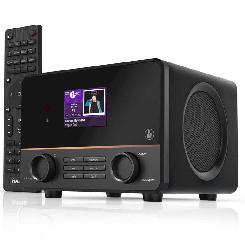 Hama Internetradio IR115MS schwarz