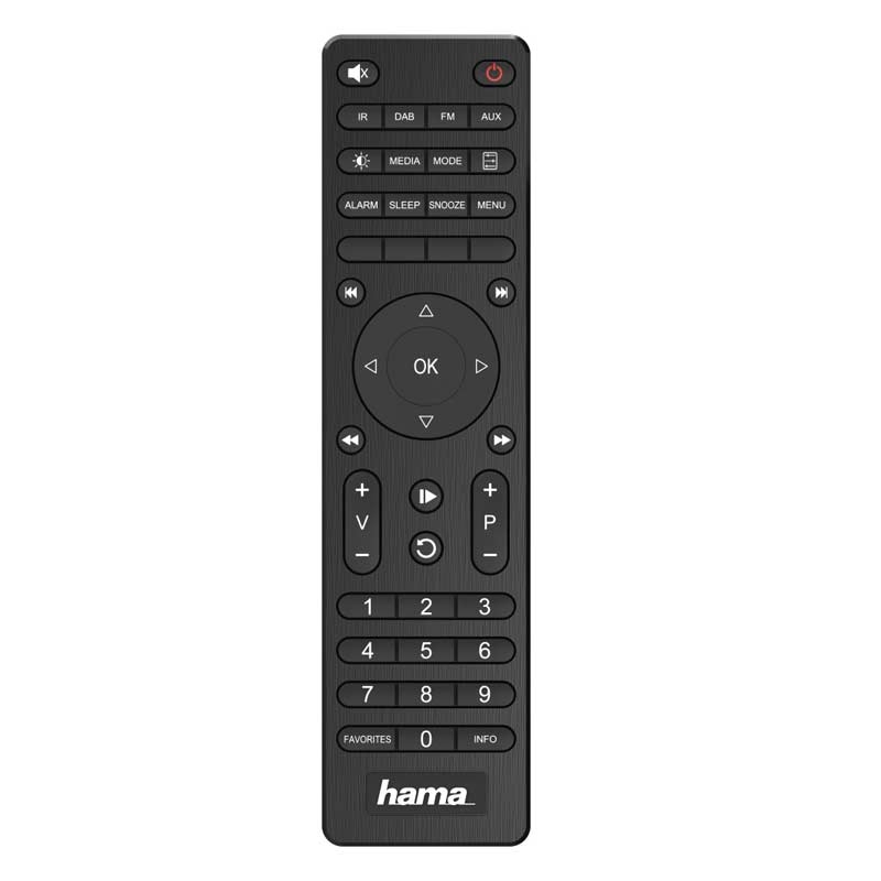 Hama Internetradio IR115MS schwarz