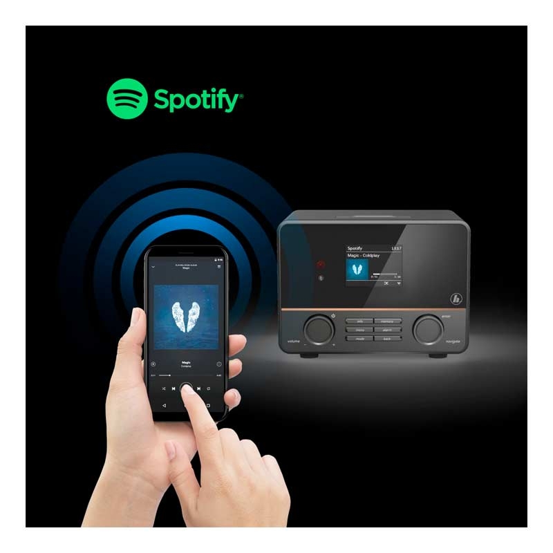 Hama Internetradio IR115MS schwarz