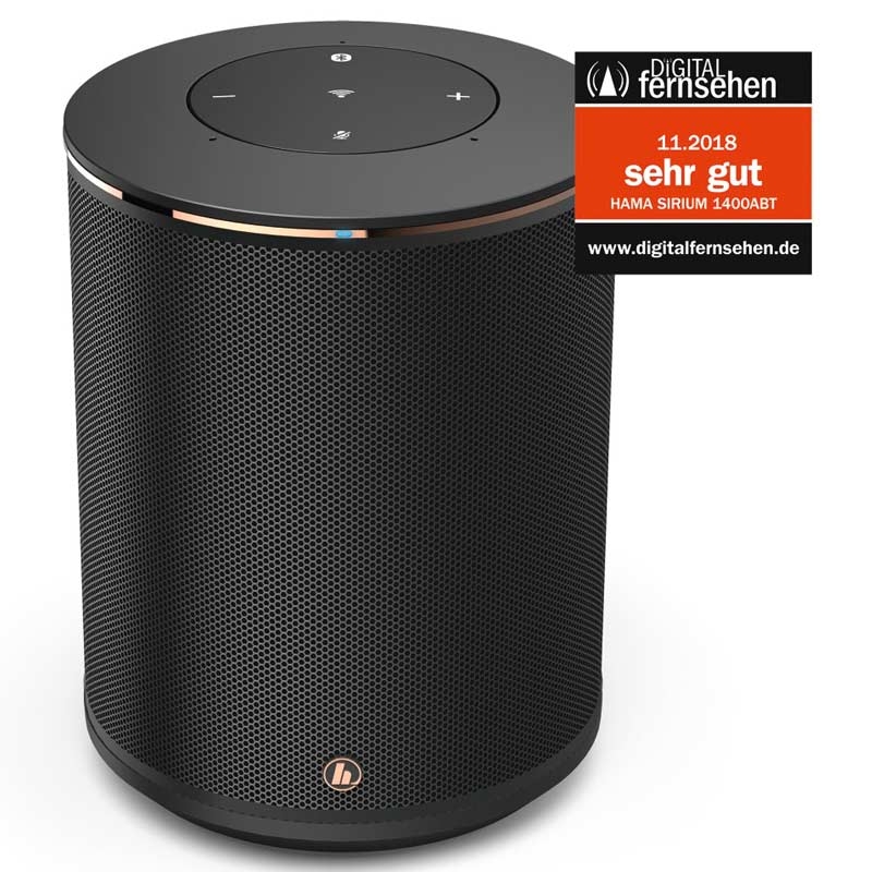Hama Sirium 1400 ABT Smart-Speaker schwarz