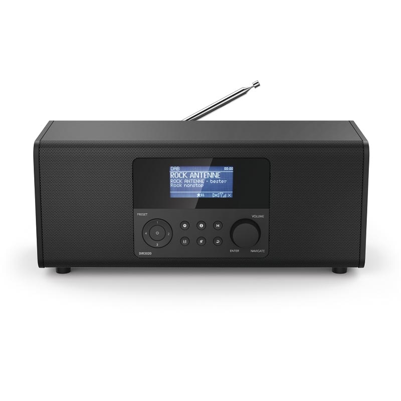 Hama Internetradio DIR3020 schwarz
