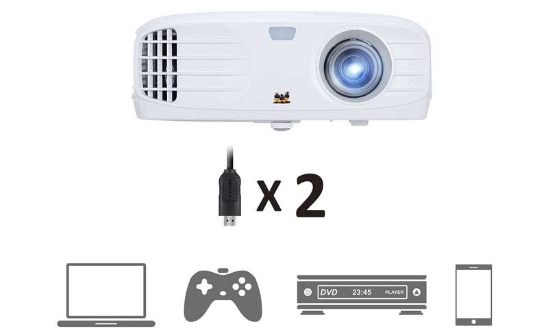 Viewsonic PX700HD 3D Heimkino DLP-Projektor