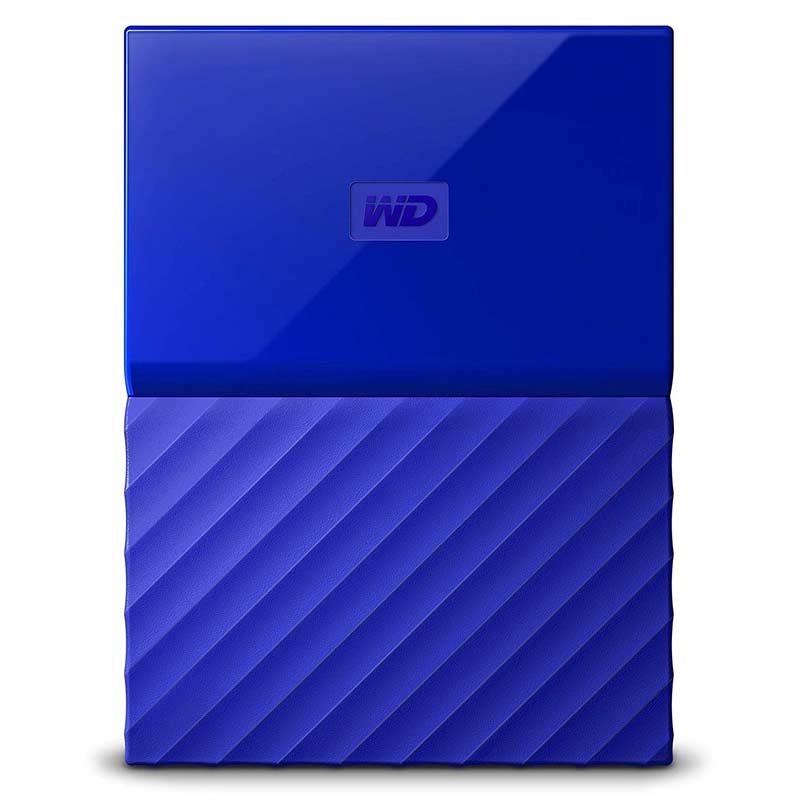 Western Digital My Passport 2TB USB 3.0 externe Festplatte blau