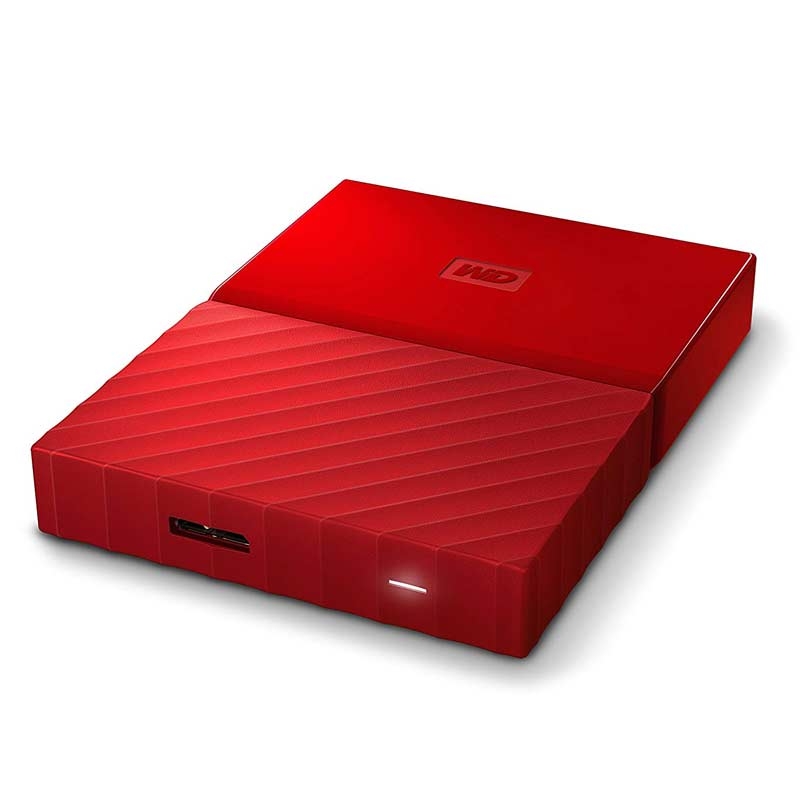 Western Digital My Passport 2TB USB 3.0 externe Festplatte rot