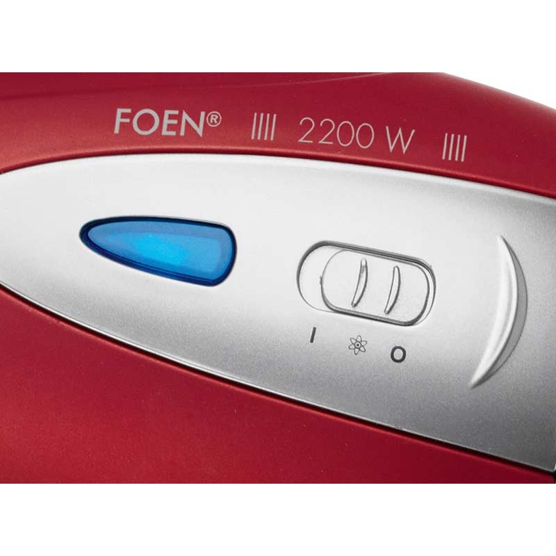 AEG HTD 5584 Profi-Fön rot/metallic