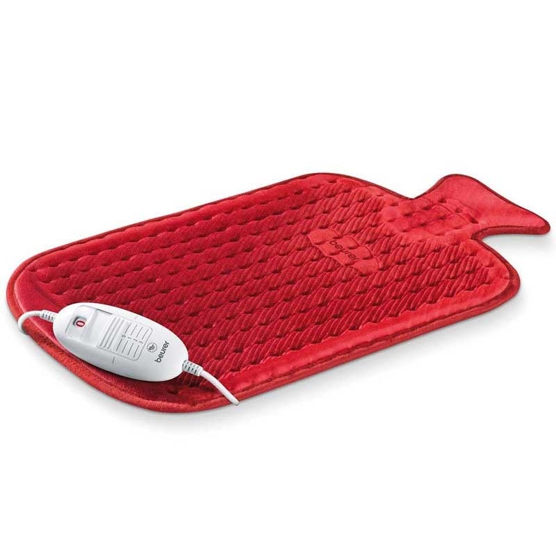 Beurer HK 44 Style Heizkissen, 50 x 30 cm, 100 Watt, rot