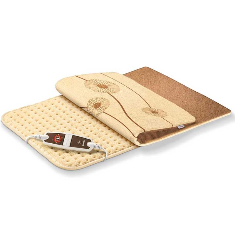 Beurer HK 125 Cosy Heizkissen XXL, 60 x 40 cm, 100 Watt, beige/braun