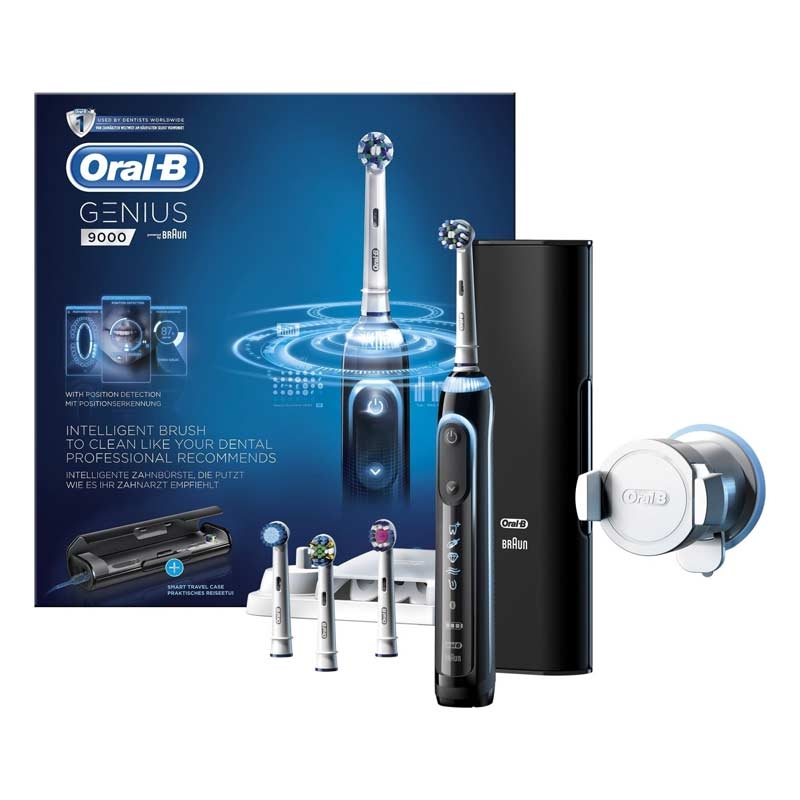 Braun Oral-B Genius 9000 Elektrische Zahnbürste schwarz