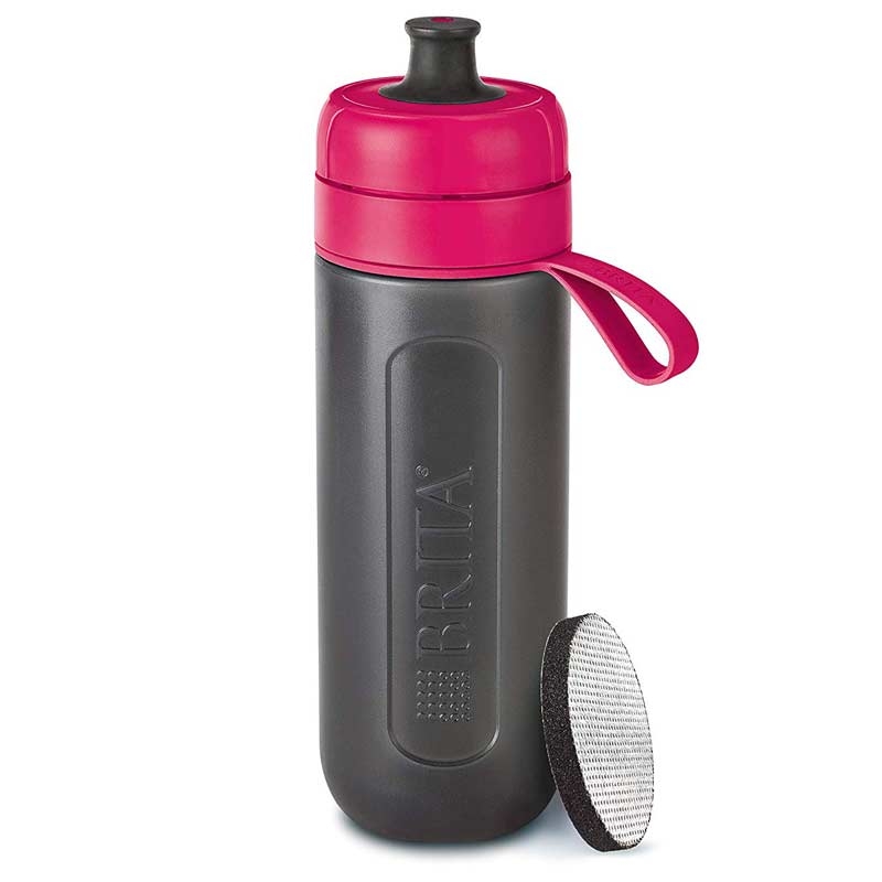 Brita Wasserfilter-Flasche Fill&Go Trinkflasche Active Pink