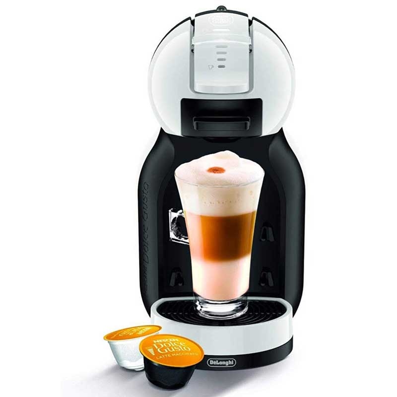 DeLonghi EDG 305.WB NESCAFÉ Dolce Gusto Mini Me Kapsel Kaffeemaschine weiß/schwarz