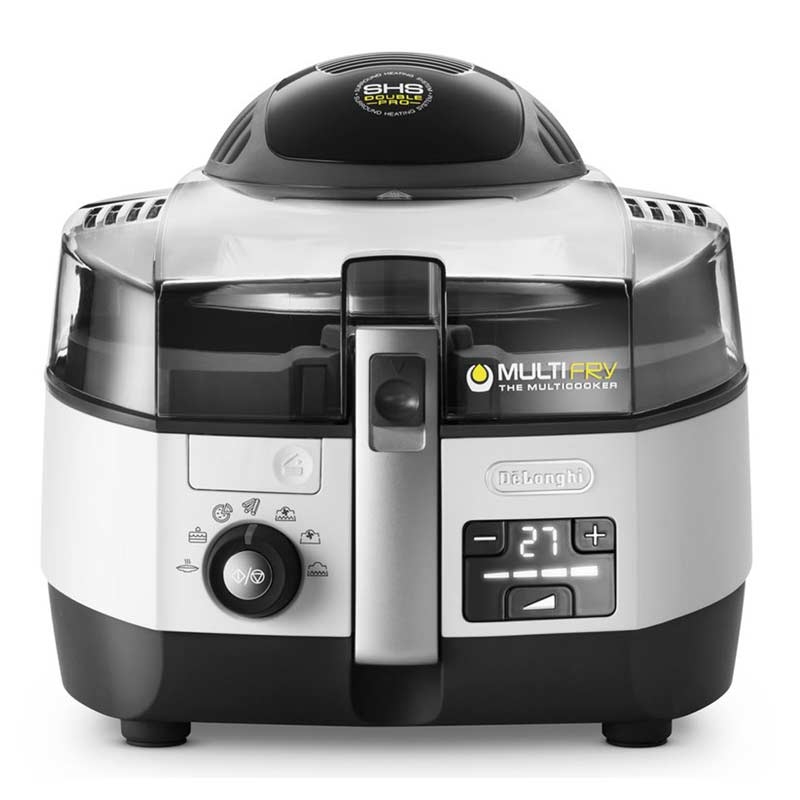 DeLonghi MultiFry Extra Chef FH1394/2 Heißluftfritteuse 1,7kg Fassungsvermögen grau