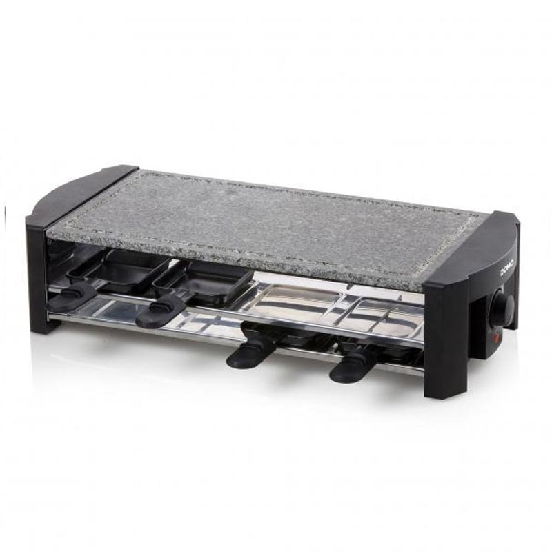 Domo DO9186G Raclette Stonegrill für 8 Personen