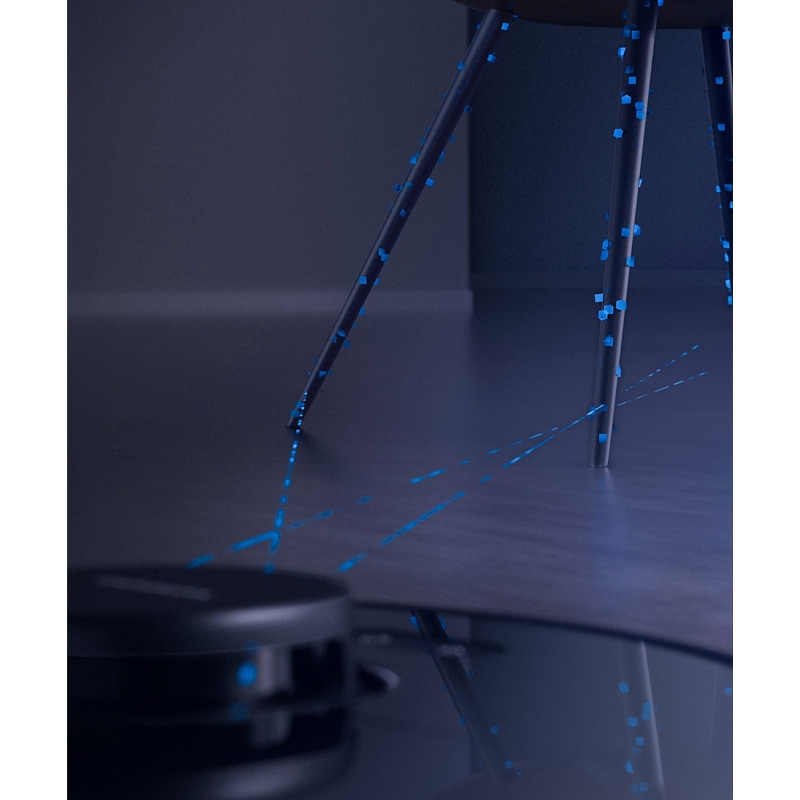 Dreame D9 Max Staubsaugerrobotor mit Wischfunktion schwarz