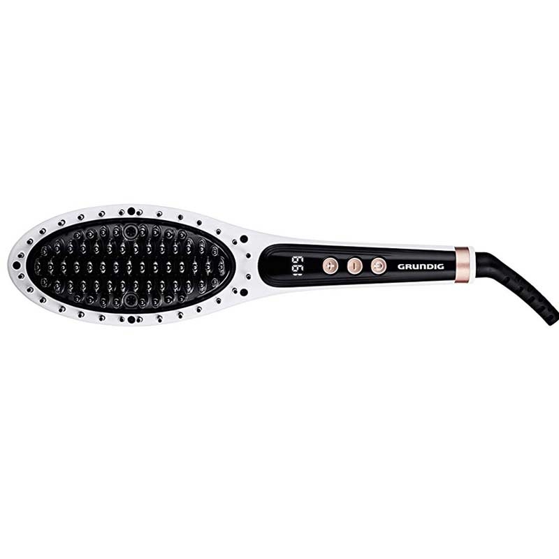 Grundig HB 5850 Ionic Glättbürste weiß/roségold