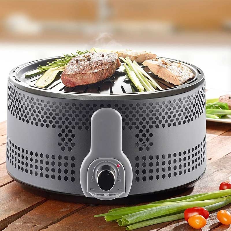 Holzkohle Tischgrill Set - die ultimative Profi Version