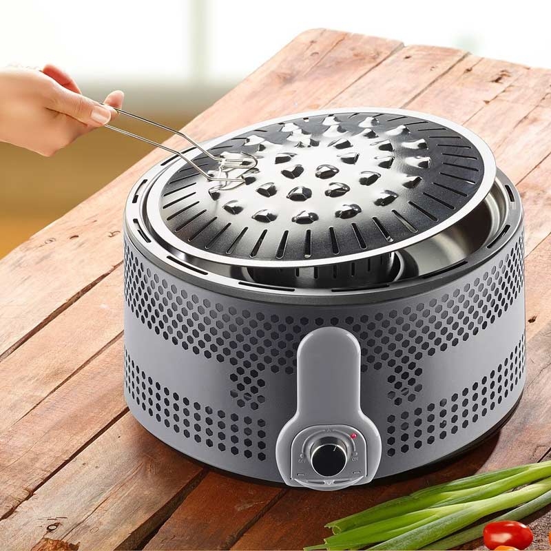 Holzkohle Tischgrill Set - die ultimative Profi Version