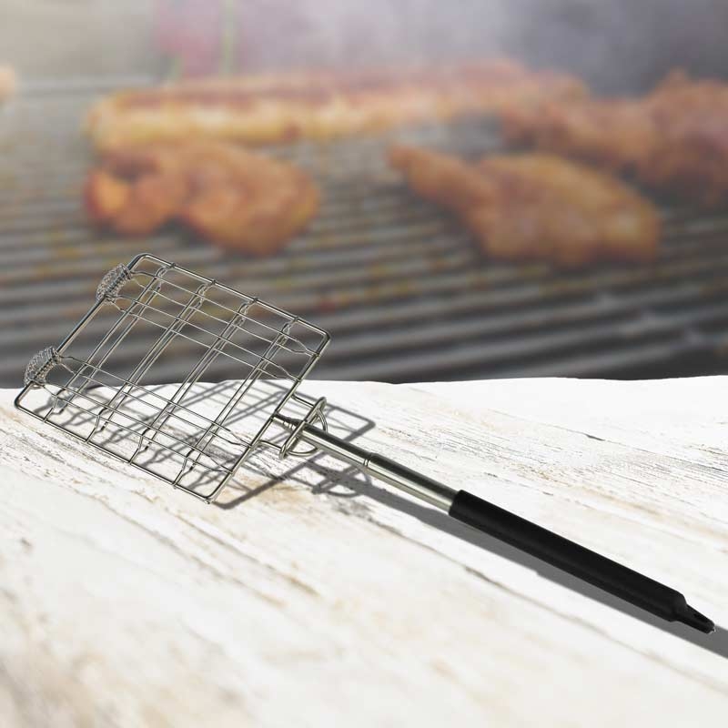 Ausziehbare Grill Gitterpfanne - Edelstahl