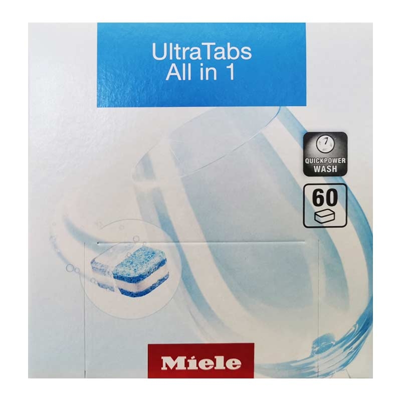 Miele UltraTabs All in 1 60 Stk 11295790 Reiniger-Tabs für Geschirrspüler