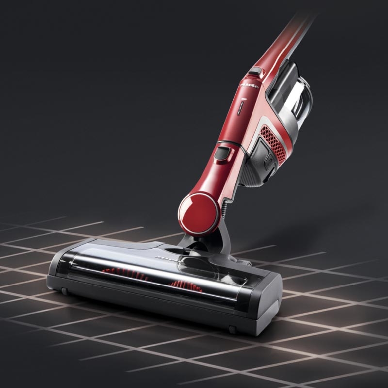 Miele Triflex HX1 Kabelloser Staubsauger mit 3in1-Design rubinrot