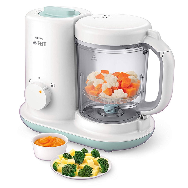 Philips AVENT 2-in1-Babynahrungszubereiter Dampfgaren & Mixen
