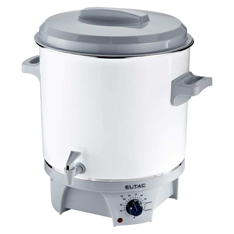 Rommelsbacher ELTAC EKA 179 Glühwein- und Einkochautomat, 27 Liter, weiß