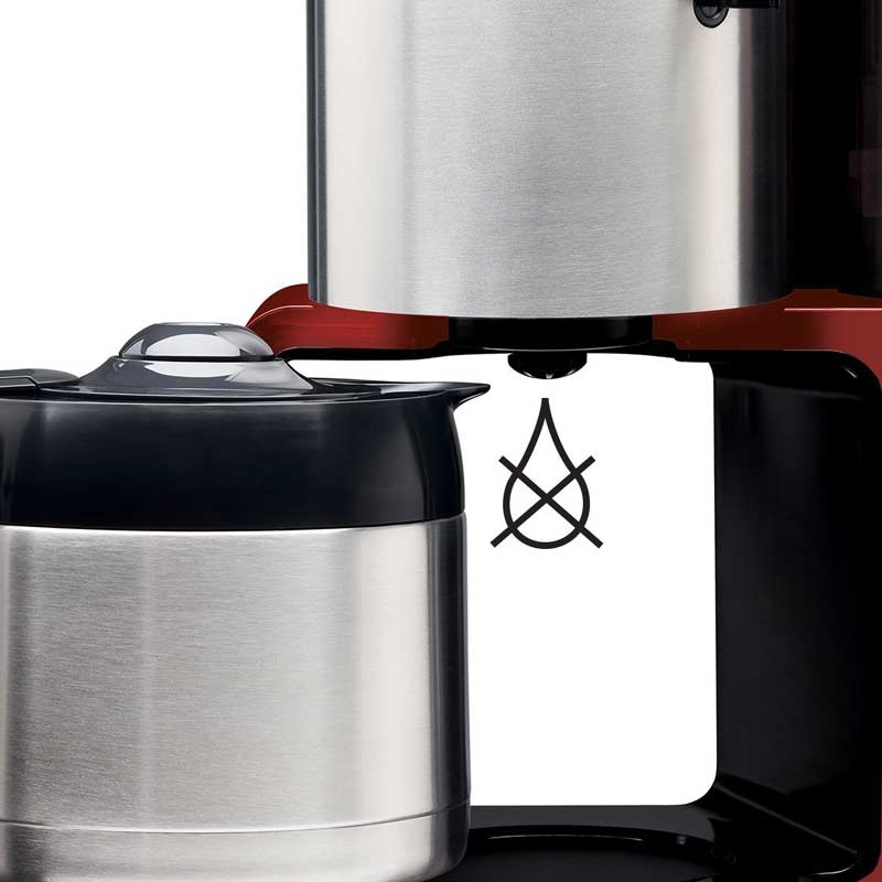 Siemens TC86504 Kaffeemaschine cranberry rot