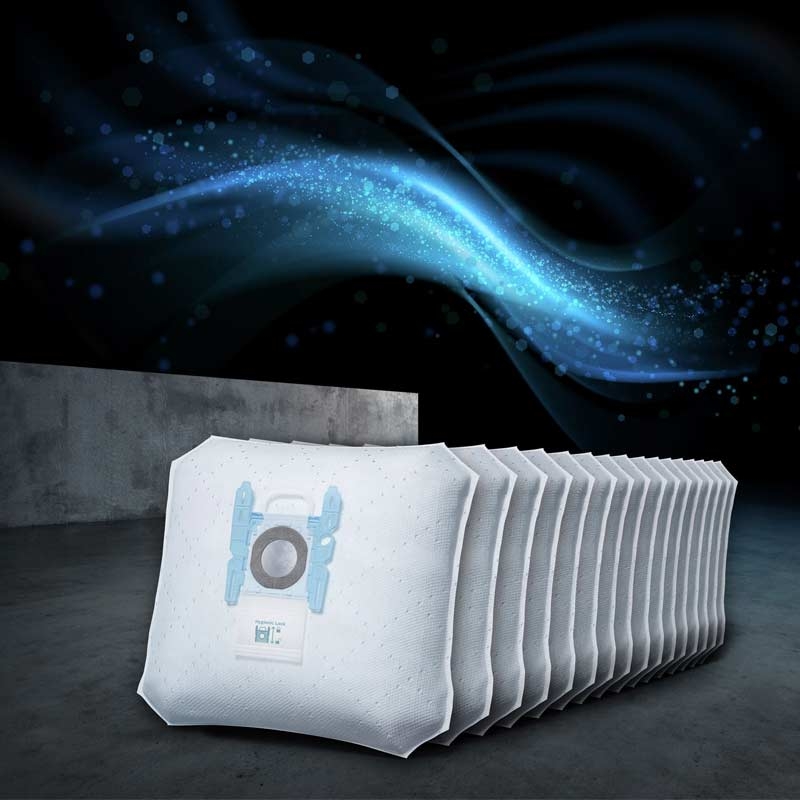 Siemens VZ16GALL PowerProtect Staubsaugerbeutel, 16 Stück mit Verschluss